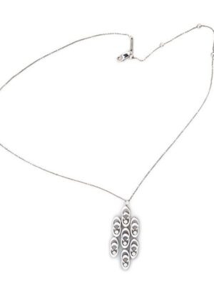 Chimento white gold chain and pendant with diamonds