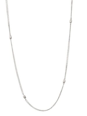Nanis white gold necklace