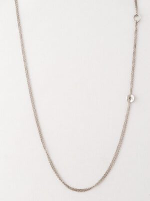 Nanis white gold necklace