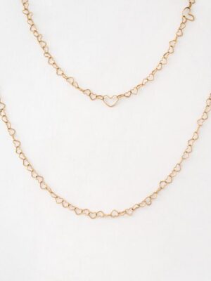 Nanis yellow gold necklace