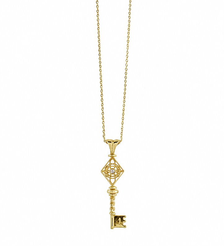 Anna Avakian yellow gold pendant
