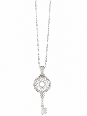 Anna Avakian silver key pendant