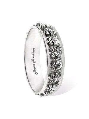 Anna Avakian white gold wedding band