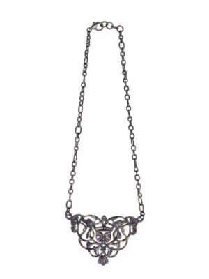 Anna Avakian silver necklace with gold
