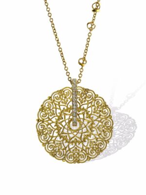 Anna Avakian yellow gold pendant