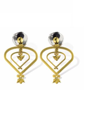 Anna Avakian yellow gold earrings