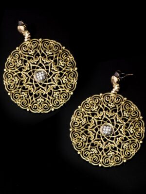 Anna Avakian yellow gold earrings