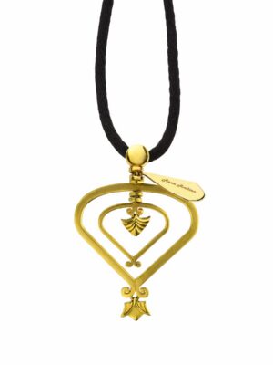 Anna Avakian yellow gold pendant