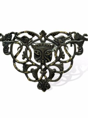 Anna Avakian yellow gold and silver brooch