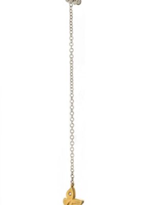 Salvini white and yellow gold earrings with diamonds