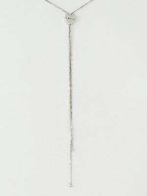 Salvini white gold chain with fine pendant